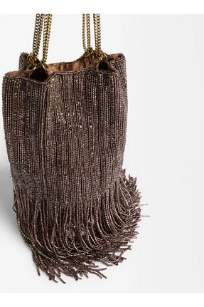 کیف مجلسی رنگی زنانه پارچه ای PARFOIS - کد 944438147