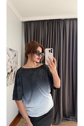 بلوز رنگی زنانه ساده Daves - کد 944521680