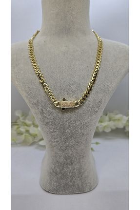 گردنبند استیل ( فولاد ) زرد زنانه استیل (فولاد) michelle takı zerafetin yeni adresi - کد 944545105