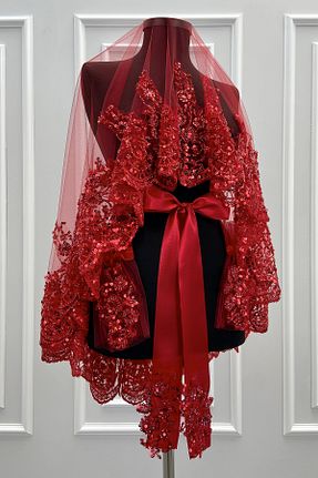 عقد و عروسی و حنابندان قرمز ZEYMERADE - کد 944570731