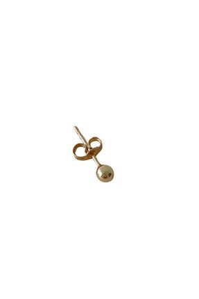گوشواره طلا طلائی مردانه 14 عیار ZÜMRÜT SARRAF - کد 944632617