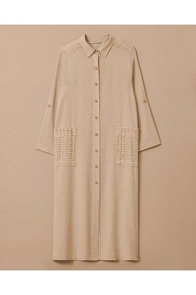 تونیک بژ زنانه بافتنی Gala-Xi - کد 944646470
