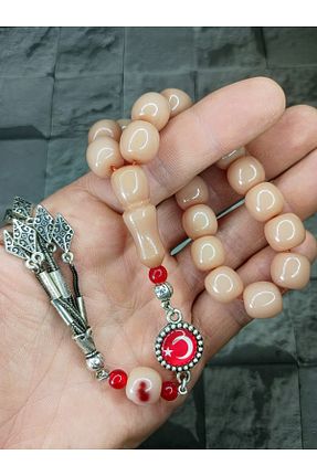 تسبیح بژ کهربا Tasarım - کد 944731207