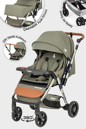 سیستم مسافرتی کالسکه کودک سبز Çift Yönlü Wellgro - کد 945044958