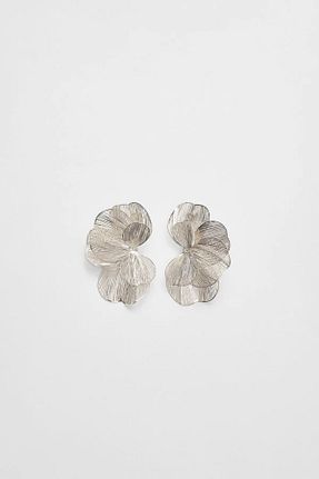 گوشواره استیل (فولاد) طوسی زنانه استیل (فولاد) AURRARİ - کد 944802105