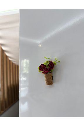 مگنت زرشکی Plantarrium Design - کد 944845979