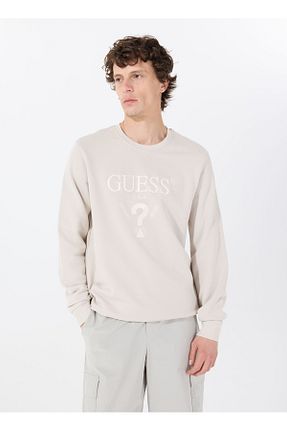 سوئیشرت آبی مردانه ساده Guess - کد 944988901