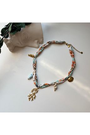 گردنبند جواهر رنگی زنانه منجق Alice İsstanbul - کد 945035993