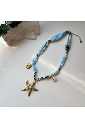 گردنبند جواهر رنگی زنانه Alice İsstanbul - کد 945035990