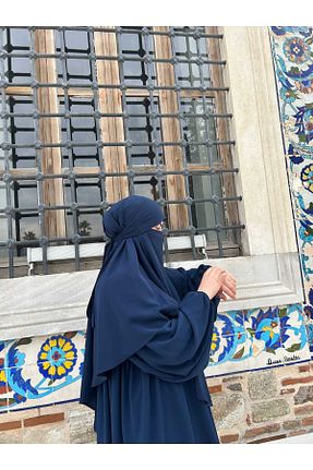 کلاه شنای حجاب سرمه ای زنانه Mihrisina collection - کد 945069684