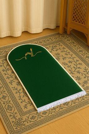سجاده سبز پنبه ای Carpetella - کد 945305469