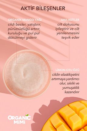 پیلینگ بدن Arındırıcı ORGANİC MİMİ - کد 945494610