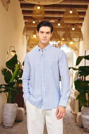 پیراهن رنگی مردانه اسلیم فیت Livio Ferri - کد 945106103