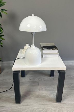 چراغ مطالعه / رومیزی سفید فلزی Bamyum - کد 945161961