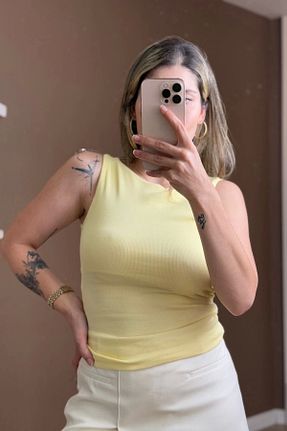 بادی رنگی زنانه یقه دوچرخه GİZEM SALMAN - کد 945216627