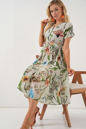 لباس سبز زنانه بافتنی Bigdart - کد 945340514
