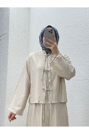 ست بالاتنه و پائین تنه حجاب رنگی زنانه رگولار Mihra - کد 945335893