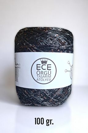 نخ بافندگی مشکی Ece Örgü Tasarım Atölyesi - کد 945358472