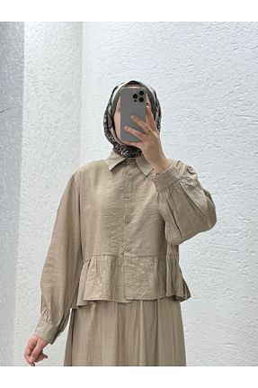 ست بالاتنه و پائین تنه حجاب رنگی زنانه رگولار Mihra - کد 945361578