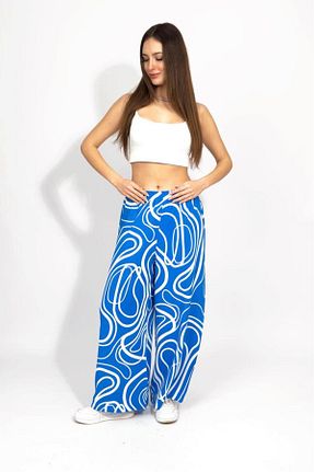 شلوار آبی زنانه ویسکون Betimoda - کد 945368248