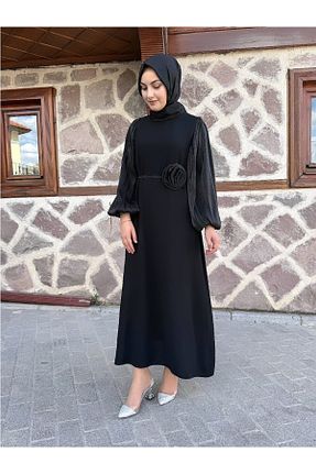 لباس حجاب مشکی زنانه Relaxed sümeyra - کد 945382190