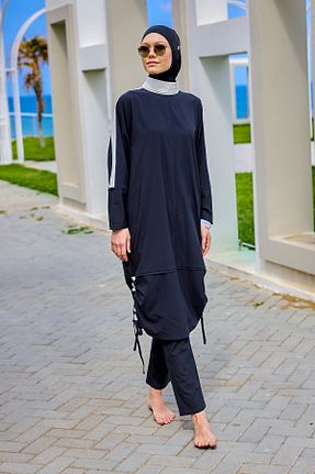 مایو حجاب مشکی زنانه ساده Marina - کد 945403588