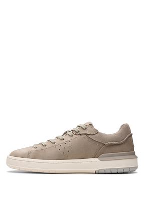 کفش اسنیکر طوسی مردانه بند دار CLARKS - کد 945432471