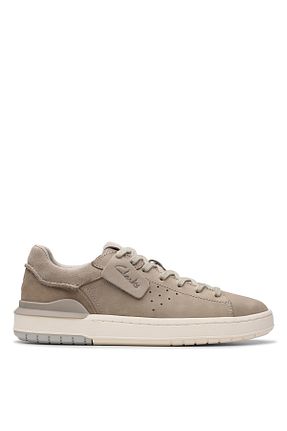 کفش اسنیکر طوسی مردانه بند دار CLARKS - کد 945432471