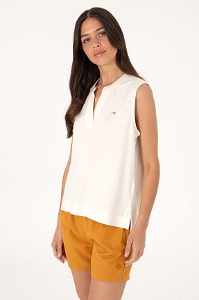 تیشرت بژ زنانه رگولار U.S. Polo Assn. - کد 945600897