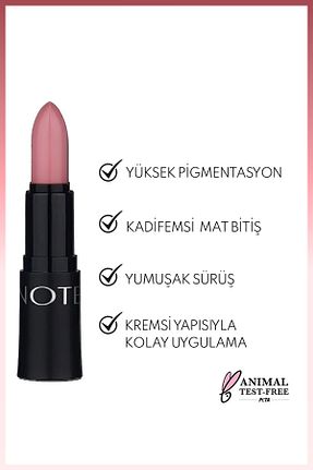 رژ لب صورتی مات Note Cosmetics - کد 576895