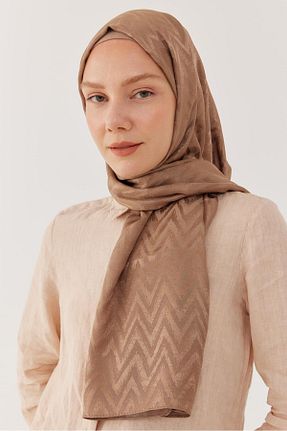 شال بژ زنانه MİRSOY SCARF - کد 846445195
