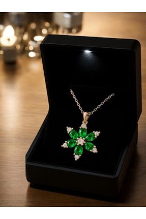 گردنبند استیل ( فولاد ) طوسی زنانه روکش طلا Luna Barella - کد 943362556