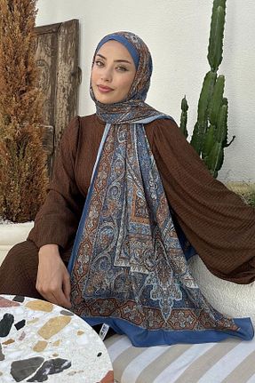 شال آبی زنانه lamelif.com - کد 861894404