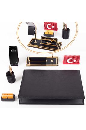 ست رومیزی اداری مشکی Ofistike - کد 940610614