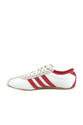 کفش اسنیکر بژ زنانه چرم مصنوعی adidas - کد 890665886