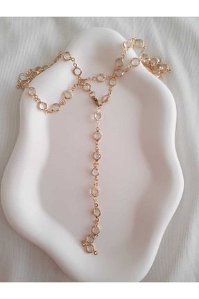 گردنبند استیل ( فولاد ) متالیک زنانه استیل (فولاد) bijoux uniques - کد 939554488