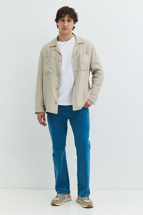 شلوار جین آبی مردانه پاچه لوله تفنگی Denim Trip - کد 803836025