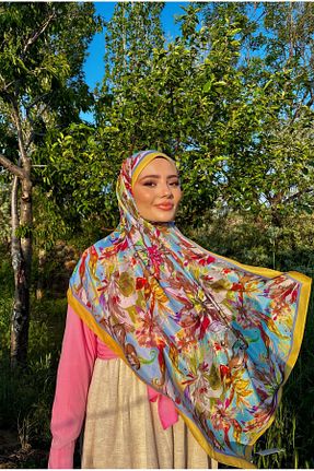 شال رنگی زنانه پنبه ای Mooncorn - کد 940252177