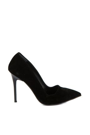 کفش پاشنه بلند کلاسیک مشکی زنانه جیر Fox Shoes - کد 55849