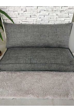 پوف و نیمکت طوسی 61 x 100 BDPHOME - کد 469504260