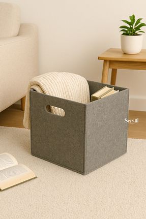 نظم دهنده کمد طوسی 1 پارچه Serstil - کد 299339661