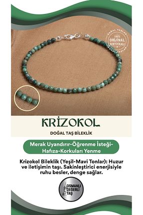 دستبند جواهر رنگی زنانه سنگ طبیعی OSMANLI DEĞERLİ TAŞ - کد 931904705