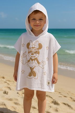 رویه بیکینی سفید بچه گانه %100 پنبه Babito Baby - کد 834007290