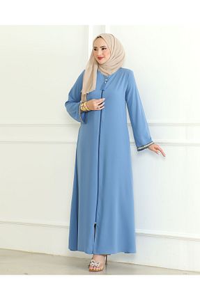 کلاه و ابایا سرمه ای زنانه پنبه پلی استر ISTANBUL STYLES - کد 827668574