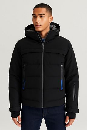 کاپشن مشکی مردانه رگولار Jack & Jones - کد 160223324