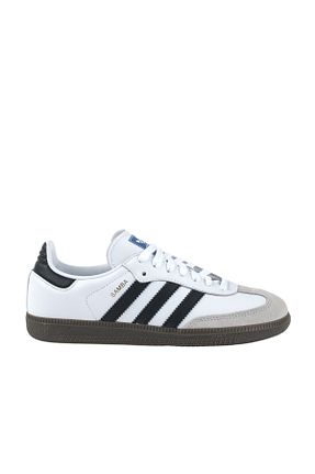 کفش اسنیکر سفید زنانه بند دار adidas - کد 842643231