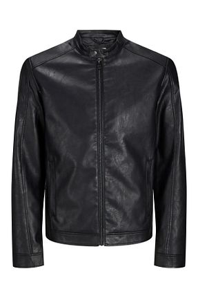 کاپشن مشکی مردانه اسلیم فیت Jack & Jones - کد 279291761