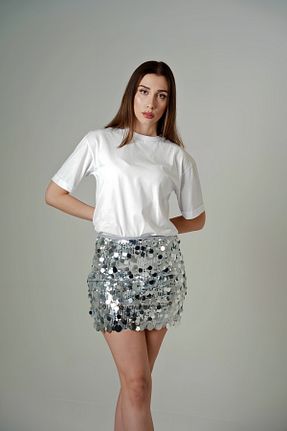 دامن زنانه پارچه Genel Markalar - کد 901649858