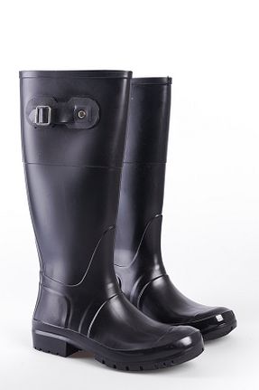 چکمه مشکی زنانه چرم مصنوعی Capone Outfitters - کد 864337759