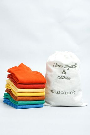 جوراب رنگی زنانه پنبه ای Buluş Organic - کد 812035206